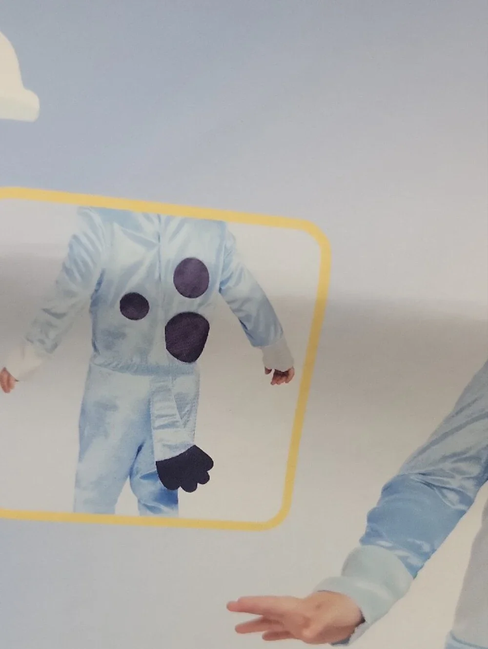 Disguise Bluey Light Blue Toddler Costume Size 2T
